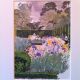 Paris Watercolor Print Bagatelle Garden - Van Gogh Irises - Pierre Deux Other photo 9