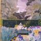 Paris Watercolor Print Bagatelle Garden - Van Gogh Irises - Pierre Deux Other photo 8