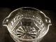 19th C Cut Glass Double Lip Wine Rinser Stemware photo 2