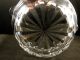 19th C Cut Glass Double Lip Wine Rinser Stemware photo 4