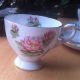 Set/birthday Howers/tuscan/fine English/bone China/tea Cup& Saucer/water Lily Cups & Saucers photo 3