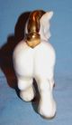 Vintage Porcelain Ceramic Pottery Darling Draft Horse Figurine Gilt Trim Figurines photo 10