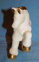 Vintage Porcelain Ceramic Pottery Darling Draft Horse Figurine Gilt Trim Figurines photo 5
