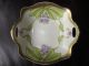 Professional Hand Painted Antique Candy Dish Art Nouveau P.  T.  Bavaria Platters & Trays photo 4
