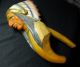 Vintage Anri Carved Wood Indian Head Nutcracker Carved Figures photo 6