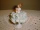 Fabulous Sandizell German Dresden Lace Figurine Crown Mark Ex Cond $34.  99 Figurines photo 1