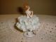 Fabulous Sandizell German Dresden Lace Figurine Crown Mark Ex Cond $34.  99 Figurines photo 3