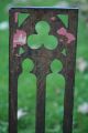 19th C.  Gothic Oak Carved Panel With Tracery Carvings Of Church Origin Other photo 8
