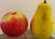 Vintage Italian Alabaster Stone Apple & Pear Other photo 1