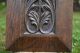 17th C.  Carved Oak Panel With The Central Leaf Relief Carvings C1680 Other photo 7