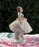Unterweissback German Dresden Porcelain Lace Figurine Unter Weiss Bach Figurines photo 1