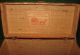 Antique A.  E.  Meek & Co.  Salesman ' S Sample Or Display Trunk With Advertising Label Boxes photo 1