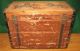 Antique A.  E.  Meek & Co.  Salesman ' S Sample Or Display Trunk With Advertising Label Boxes photo 8