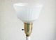 Huge Rembrandt Brass Lamp,  Mid Century,  Eames Era,  Glass Reflector Lamps photo 4