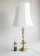 Huge Rembrandt Brass Lamp,  Mid Century,  Eames Era,  Glass Reflector Lamps photo 6