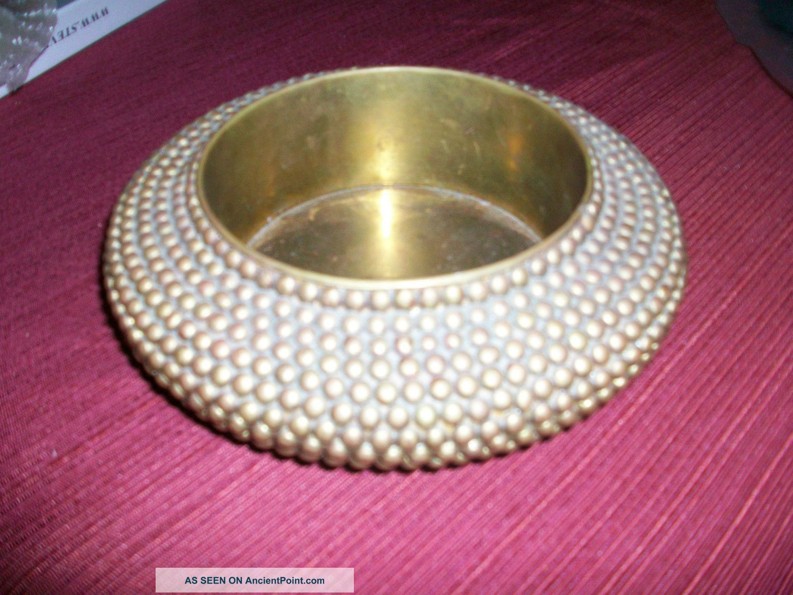 Brass Decorative Bowl Metalware photo