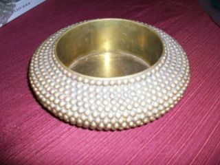 Brass Decorative Bowl photo