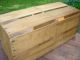 Vintage Wood=split Crate=shipping Box= 