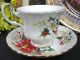 Royal Albert Poinsettia Hand Painted Tea Cup And Saucer Teacup Cups & Saucers photo 5