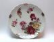 Antique Porcelain Charger Large Plate With Roses Unmarked Scalloped Edge Plates & Chargers photo 1