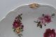 Antique Porcelain Charger Large Plate With Roses Unmarked Scalloped Edge Plates & Chargers photo 5