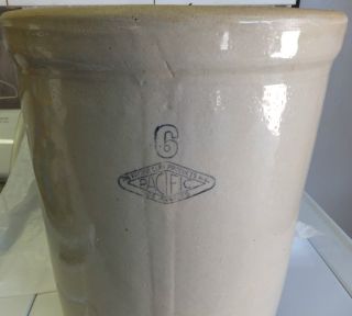 Pacific Clay Products 6 Gallon Crock - Los Angeles Calif. photo