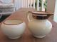 Antique Gray ' S Pottery England Sugar & Creamer Scenic ' The Old Mill ' Great Cond Creamers & Sugar Bowls photo 2