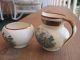 Antique Gray ' S Pottery England Sugar & Creamer Scenic ' The Old Mill ' Great Cond Creamers & Sugar Bowls photo 6