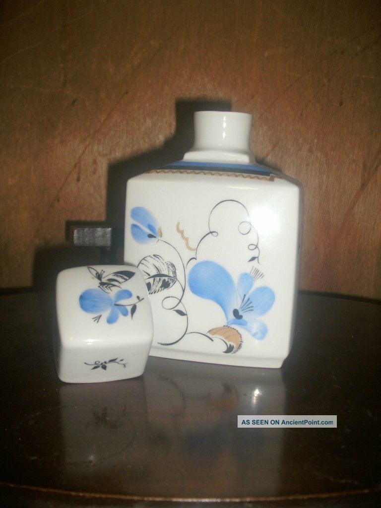 Porcelain Tea Caddy,  Made In Ussr,  6 