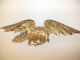 Antique American Carved Wooden Eagle Carved Figures photo 1