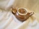 Fraunfelter Brown Lusterware Individual Teapot,  Vintage,  Ohio Teapots & Tea Sets photo 1