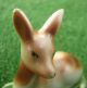 1970 ' S Vintage Cute Small Porcelain Resting Doe Deer Fawn Figurine Marked Other photo 2