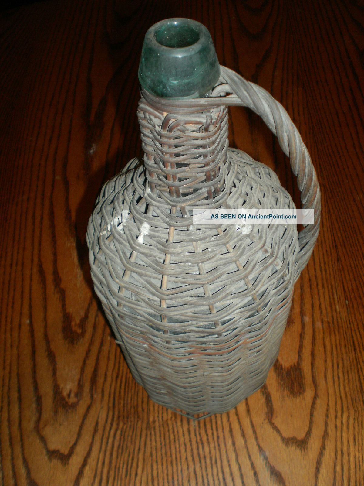 Wicker Covered Decanter Decanters photo
