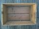 Authentic 1960 Vintage Antique Art Deco Wood Apple Fruit Crate Box Paper Label Boxes photo 1