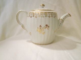 Gorgeous 18th Century Caughley Teapot photo