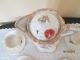 Antique Warwick China Chocolate Pot With 4 Cups And Saucers Teapots & Tea Sets photo 2