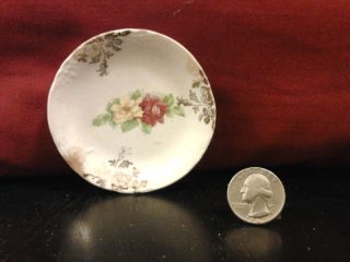 Tiny Antique Butter Pat Plate photo
