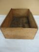 Antique Vintage Small Wood Box Crate Drawer Dovetail Corners Boxes photo 1