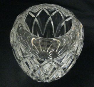Val St.  Lambert - Crystal Vase - Made In Belgium - 5 7/8 