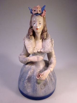 1940 ' S Cordey Porcelain Bust - Hand Painted - Cybis - Southern Plantation Beauty photo