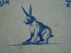 Delft Tile With Hare Approx.  1660 Tiles photo 1