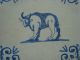 Delft Tile With Bull Approx.  1650 Tiles photo 1