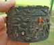 Handmade Tooled And Shaped Metal Trinket Box W/semiprecious Stones Other photo 3