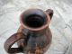 Antique Old Rare Pottery Vase Amphora Art Handmade Unique Vases photo 9
