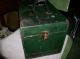 Very Old Shoeshin Wood Box And More.  Look Dated Marked U.  S.  A Boxes photo 1