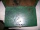 Very Old Shoeshin Wood Box And More.  Look Dated Marked U.  S.  A Boxes photo 4