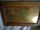 Antique 20 ' S Brass Etched In Oak Frame Mothers Word Saying In Dutch Mirrors photo 1