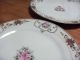 Vintage Antique Set Of 6 Nippon Desert Plates,  Spokes,  Gold Bead W/roses? Flowers Plates & Chargers photo 8