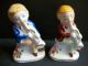 Group Of 10 Occupied Japan Figurines/musicians/violins/drums/horns/accordians/ex Figurines photo 4