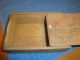 Vintage Wooden Salt Codfish Box 40 Fathoms Fisheries,  Boston Mass Boxes photo 3